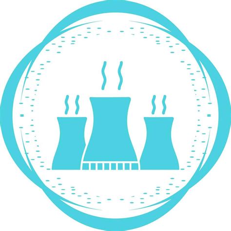 Nuclear Plant Vector Icon Vector Art At Vecteezy