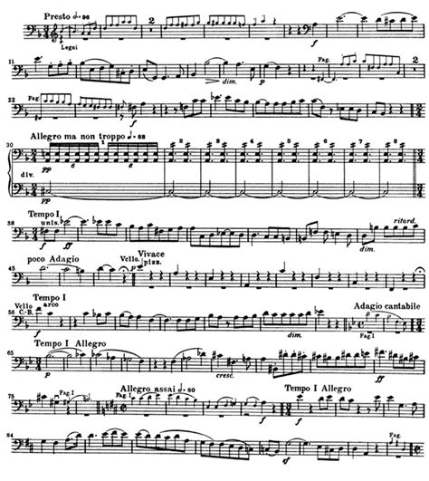 Cello: Beethoven: Symphony 9, mvt IV (mm. 1-90) - Orchestra Excerpts