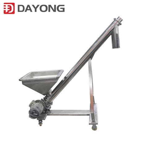 Food Grade Thermal Screw Conveyor Stainless For Cement Copper Golf China Screw Conveyor For