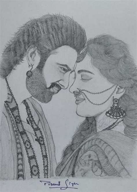 Indian Movie Bahubali 2 Art Work Drawing By Prashant Singh Fine Art