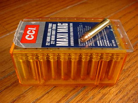 Box Of Cci Maxi Mag 22 Wmr Plated Hollow Point 22 Wmr For Sale At