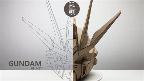 Gundam Helmet Pepakura