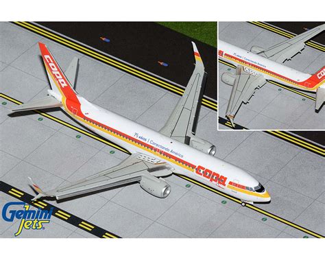 JetCollector Copa B737 800 S 75th Anniversary Retro W Flaps