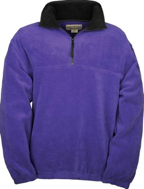 Mens Steamboat 14 Zip Fleece Pullover 3xl Purple Details Can Be