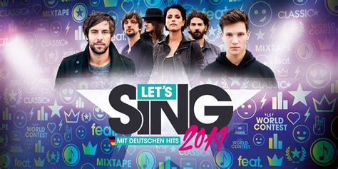 Let S Sing Mit Deutschen Hits Nintendo Switch Spiele Spiele