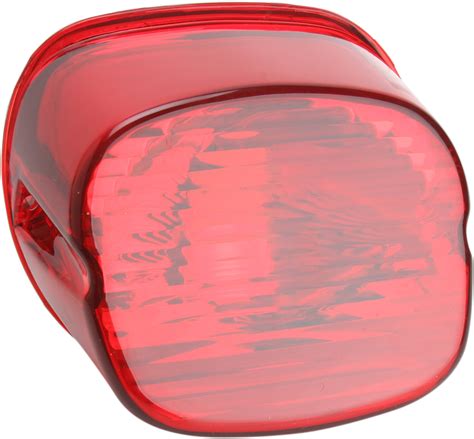 Drag Specialties 12 0417A Laydown Taillight Lens Red EBay