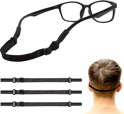 Amazon APKULEEP 3 Pcs Glasses Strap Adjustable Eyeglass Holder