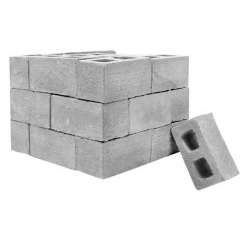 4inch Sidewall Cement Brick 9 In X 4 In X 3 In At 6 Piece In