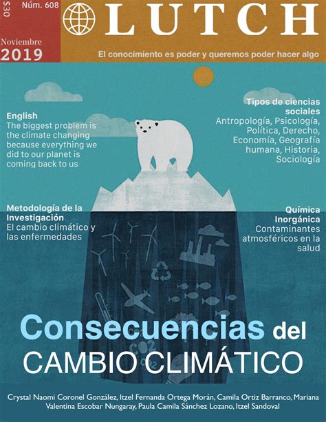 Revista Digital Consecuencias Del Cambio Climático By Crystal Coronel Issuu