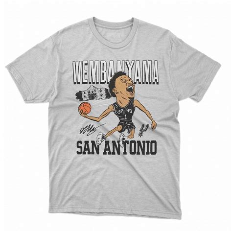 San Antonio Spurs Victor Wembanyama Signature Shirt Shibtee Clothing