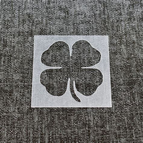 Four Leaf Clover Stencil Reusable Stencil High Quality Strong