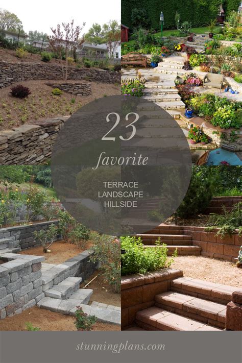 23 Favorite Terrace Landscape Hillside - Home, Family, Style and Art Ideas