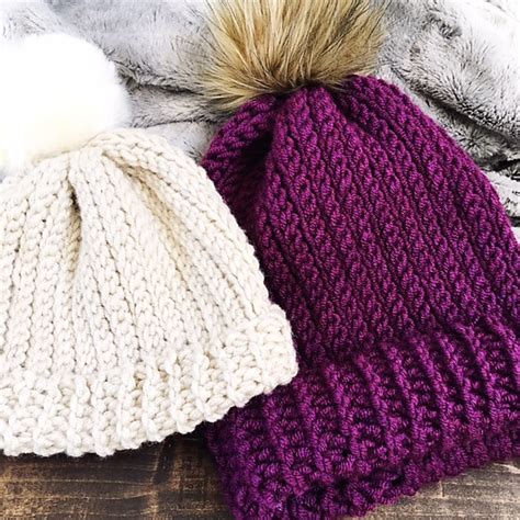 Ravelry Ribbed Beanie Pattern By Sierra Tosner