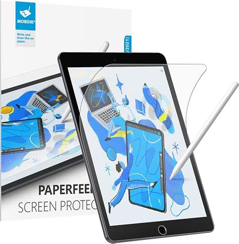 Amazon Mobdik Pack Paperfeel Screen Protector Compatible With