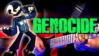 Genocide Friday Night Funkin Vs Ex Tabi Mod Metal Guitar Cover