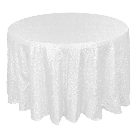 White Sequin Tablecloth Rental Am Linen Rental Show Now