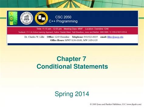 Ppt Chapter 7 Conditional Statements Powerpoint Presentation Free