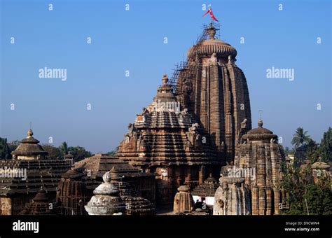 Lingaraj Temple Bhubaneswar Orissa Odisha India Stock Photo 57446736