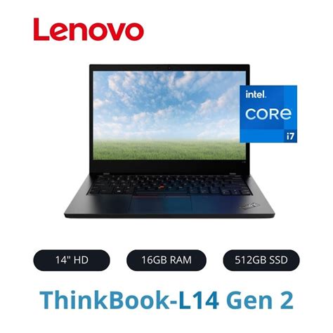 Laptop Lenovo Thinkpad L14 Gen 2 14 Hd Tn Core I7 1165g7 Hasta 47ghz 16gb Ddr4 3200 512gb Ssd