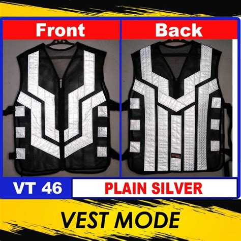 Vt46 Vest For Motorcycle Rider High Visibility Safety Vest Reflectorized Vest Mode Lazada Ph