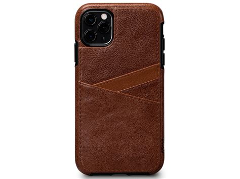 Sena Lugano Wallet Cognac Iphone Pro Max Hoesje Leer