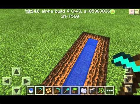 MİNECRAFT PE NASIL TARLA YAPILIR YouTube