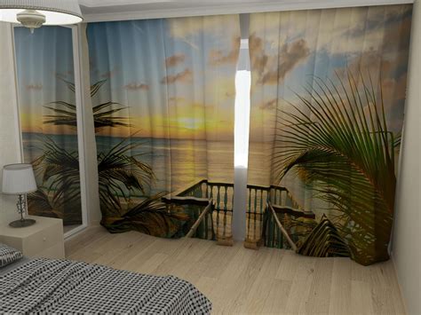 Шторы с фотопечатью - 21 фото