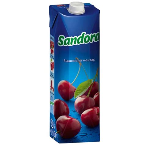 Сок Sandora Вишня - dostavka.trueprice.com.ua