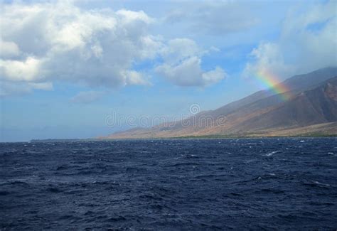 Rainbow Over Maui Hawaii Stock Image Image Of Maui 28209963