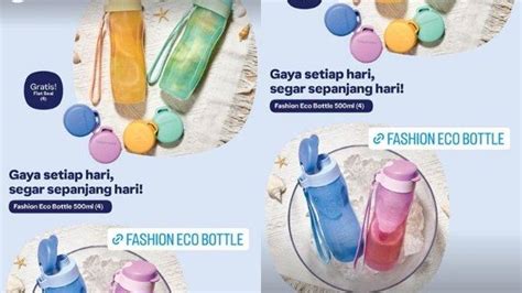 Katalog Promo Tupperware Terbaru Januari Beli Botol Minum