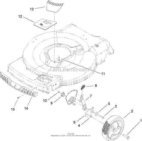 Toro 22 Recycler Lawn Mower Ignition System Wiring Diagram