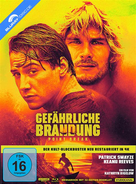 Point Break Gefährliche Brandung 4k Limited Mediabook Edition Cover B