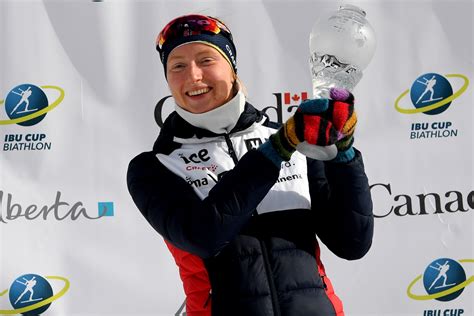 Maren Kirkeeide Nor Bildergalerie Biathlon Ibu Cup Canmore Can