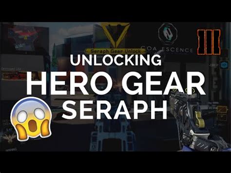 Unlocking Hero Gear Seraph Annihilator Live Reaction Black