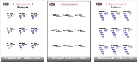 Divisiones Por Dos Cifras En Divisor Worksheet Images