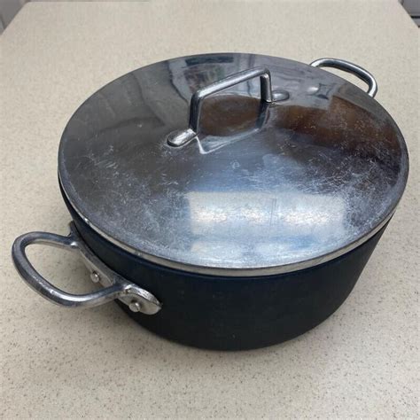 Vintage MAGNALITE GHC PROFESSIONAL 5 Qt 4 5 L Stock Pot Dutch Oven Pan