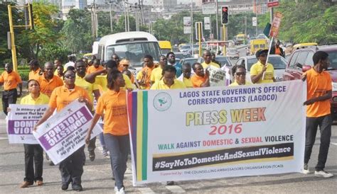 Hundreds Walk Against Domestic Sexual Violence In Lagos P M News