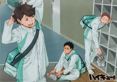 Oikawa Iwaizumi Takahiro Haikyu