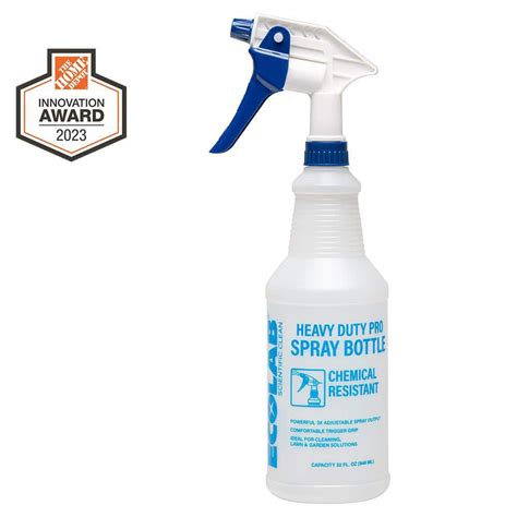 Ecolab 32 Oz Heavy Duty Pro Spray Bottle 53004560 The Home Depot