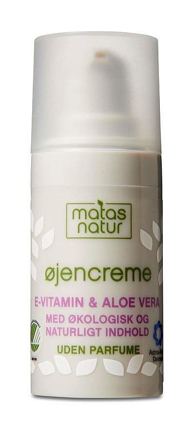 Køb Aloe Vera E vitamin Øjencreme 15 ml fra Matas Natur Matas