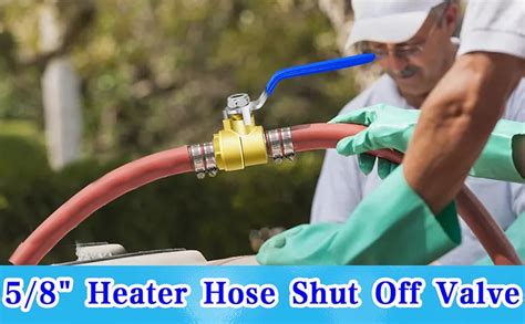 amazoncom pack   shut  valve   heater hose brass