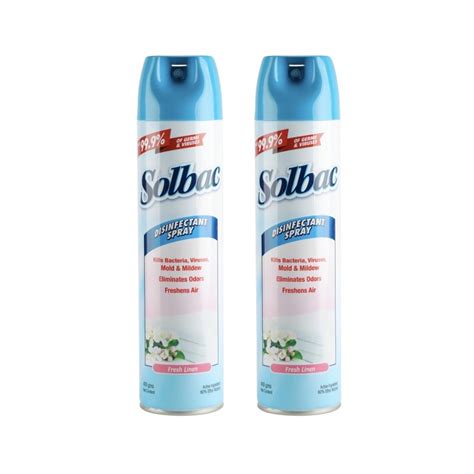 Solbac Fresh Linen Disinfectant Spray G Pack Of Shopee Philippines