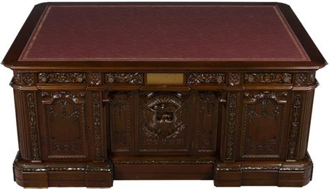 Large Carved Mahogany Reproduction Resolute Presidents Desk For Sale At