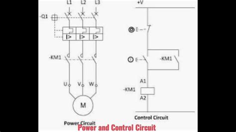 Power Circuit And Control Circuit Diagram