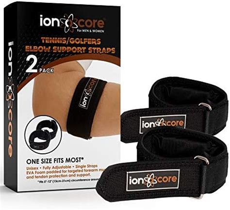 Ionocore Tennis Elbow Strap Golf Tennis Arm Support Brace With