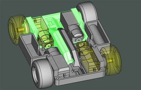 Mecanum wheel flexible robot platform by Jürgen Weigert Download free