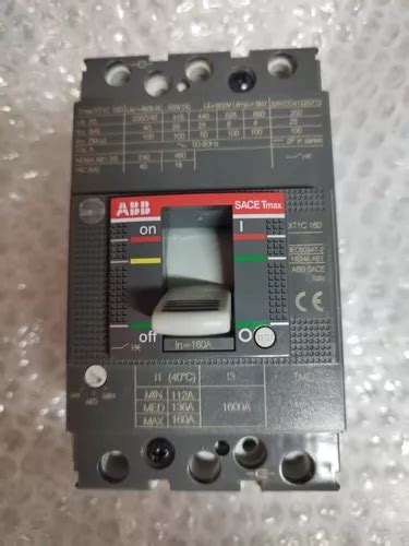 Abb Sace Tmax Xt C Interruptor Termomagn Tico De X A Cuotas