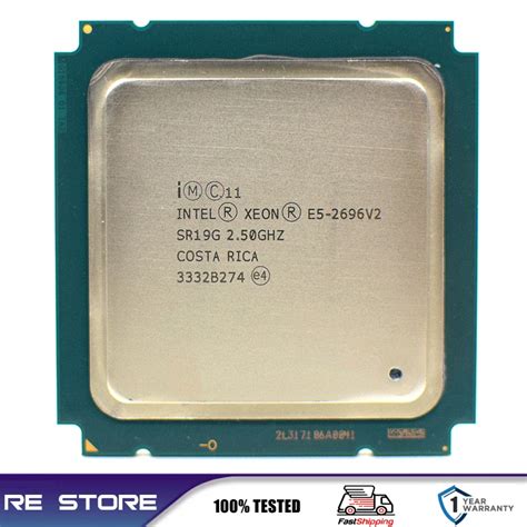 Intel Xeon E5 2696 V2 2.5ghz 12-core 24-thread Cpu Processor 30m 115w ...
