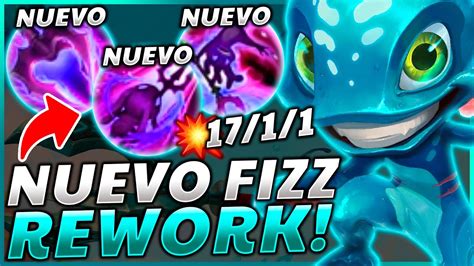 Wtf El Nuevo Rework Visual De Fizz Impresiona A Todos Con Sus