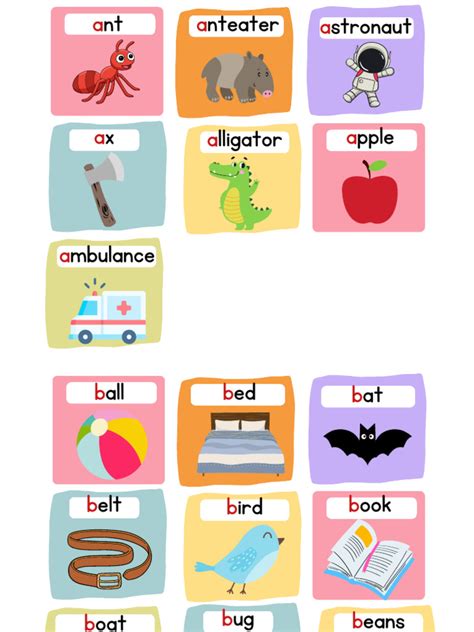 Flashcards Alphabeth | PDF